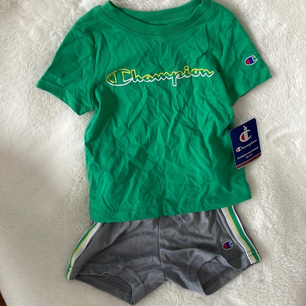 NWT Champion outfit set for 18 months